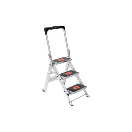Little Giant Ladders Little Giant Safety Aluminum Step Ladder  3 Step  10310BA 10310BA